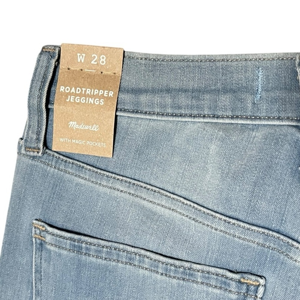 Madewell Light Blue High-Rise Skinny Jeans - Picture 10 of 15